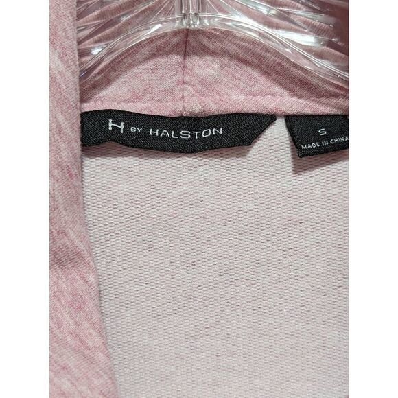 H by Halston Pink Women's Pink Cowl Neck Long-Sleeve Sweatshirt Size S - Picture 2 of 4